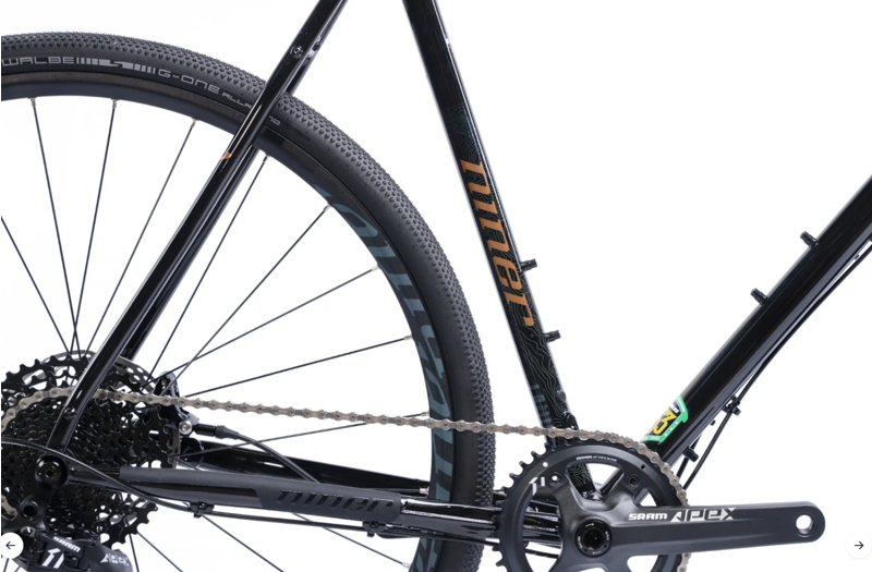 Niner RLT 9 Steel 2 Gravel Adventure Bike Black/Bronze-1