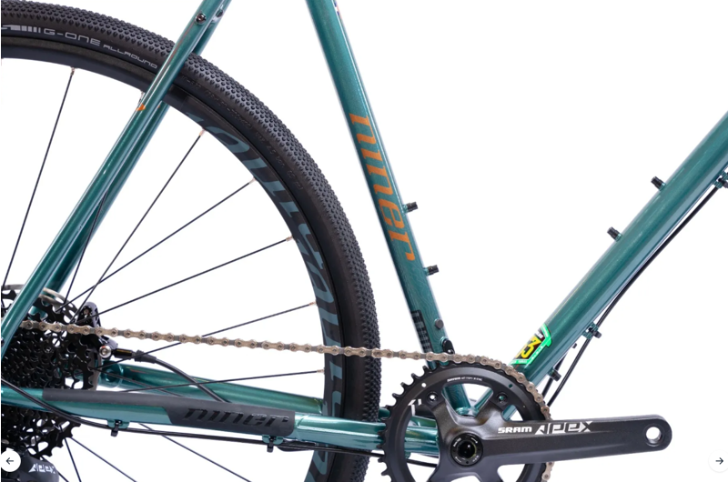 Niner RLT 9 Steel 2 Gravel Adventure Bike Emerald Green-1