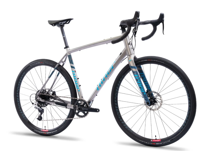 Niner RLT 9 3 Gravel Adventure Bike  Forge Grey/Sky Blue