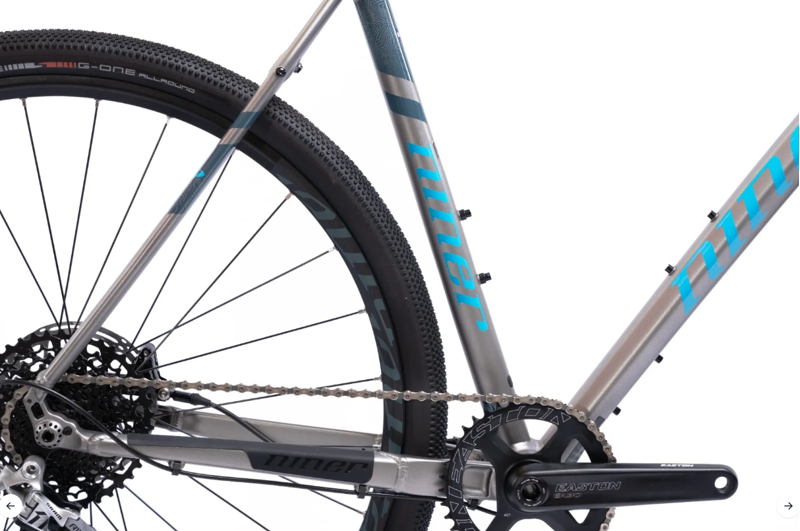 Niner RLT 9 3 Gravel Adventure Bike  Forge Grey/Sky Blue-3