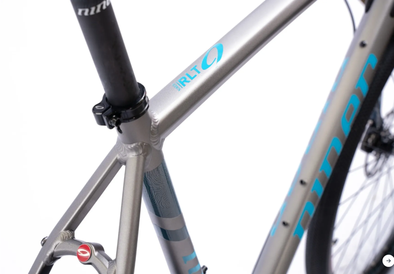 Niner RLT 9 2 Gravel Adventure Bike Forge Grey/Sky Blue-1