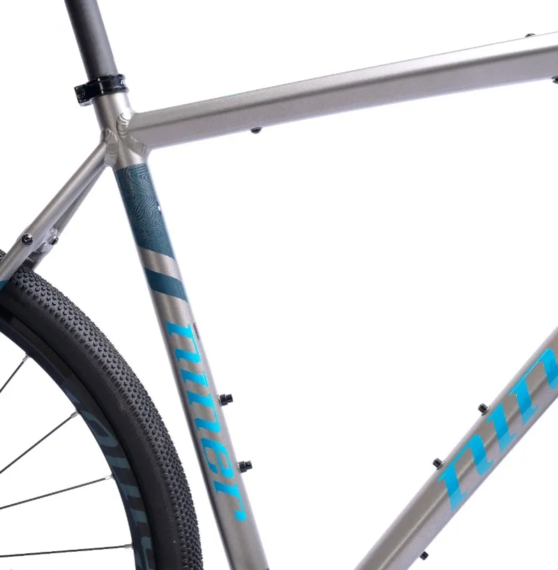 Niner RLT 9 2 Gravel Adventure Bike Forge Grey/Sky Blue-2