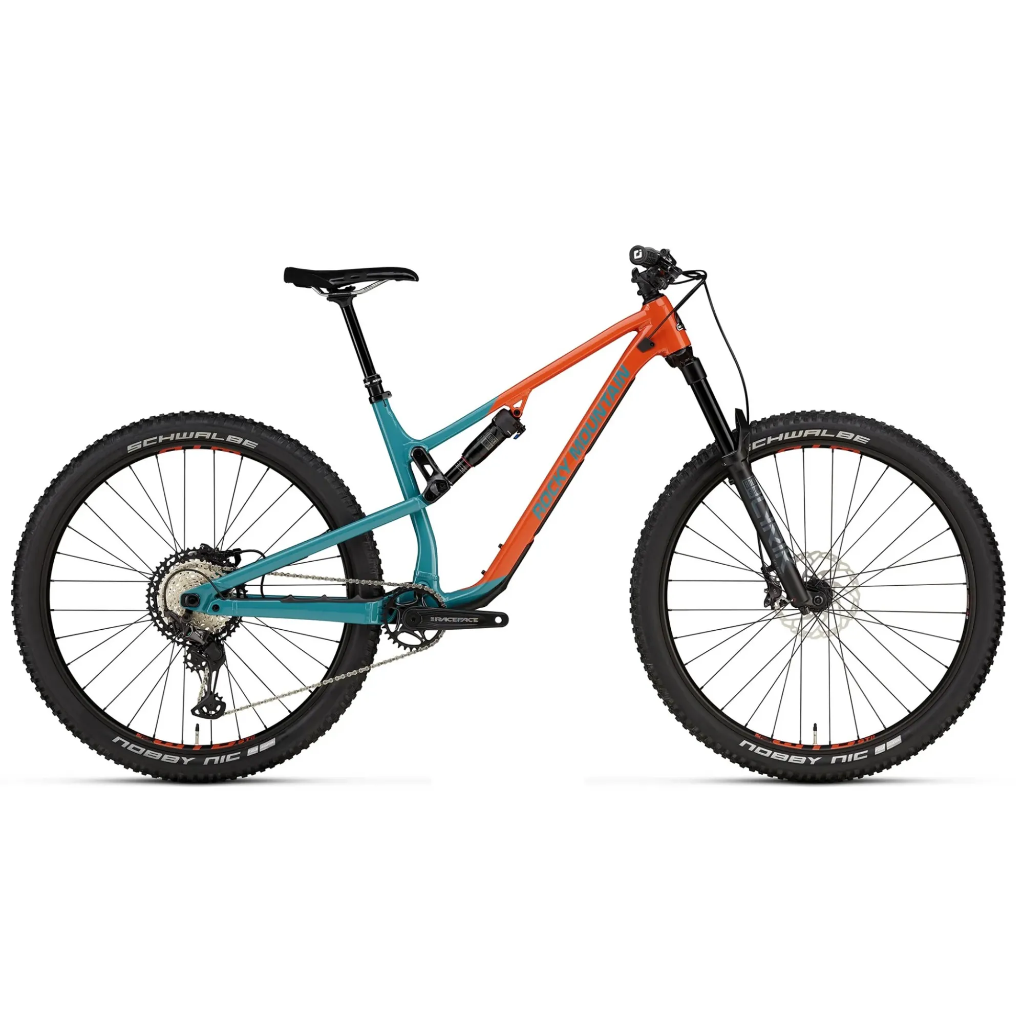 Rocky Mountain Instinct A50 Trail Mountain Bike Orange/Blue