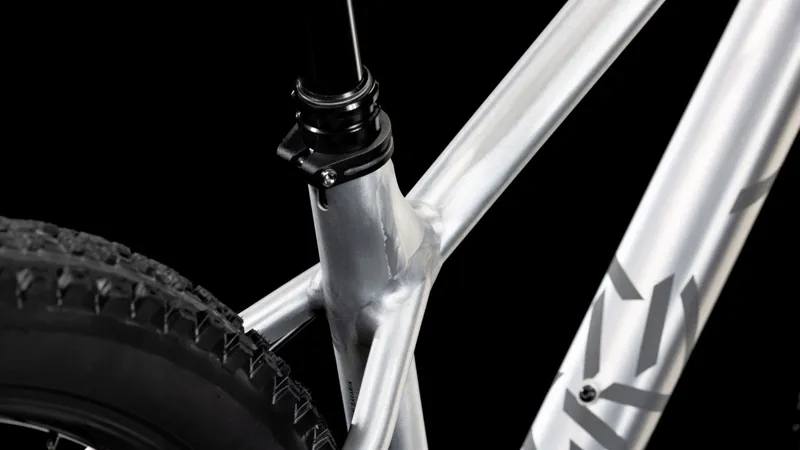 Cube Reaction TM Pro Hardtail Mountain Bike 2025 Raw Metal/Reflect-3