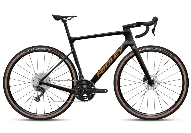 Ridley ASTR GRX600 1x12 Gravel Bike Black Metallic/Bronze