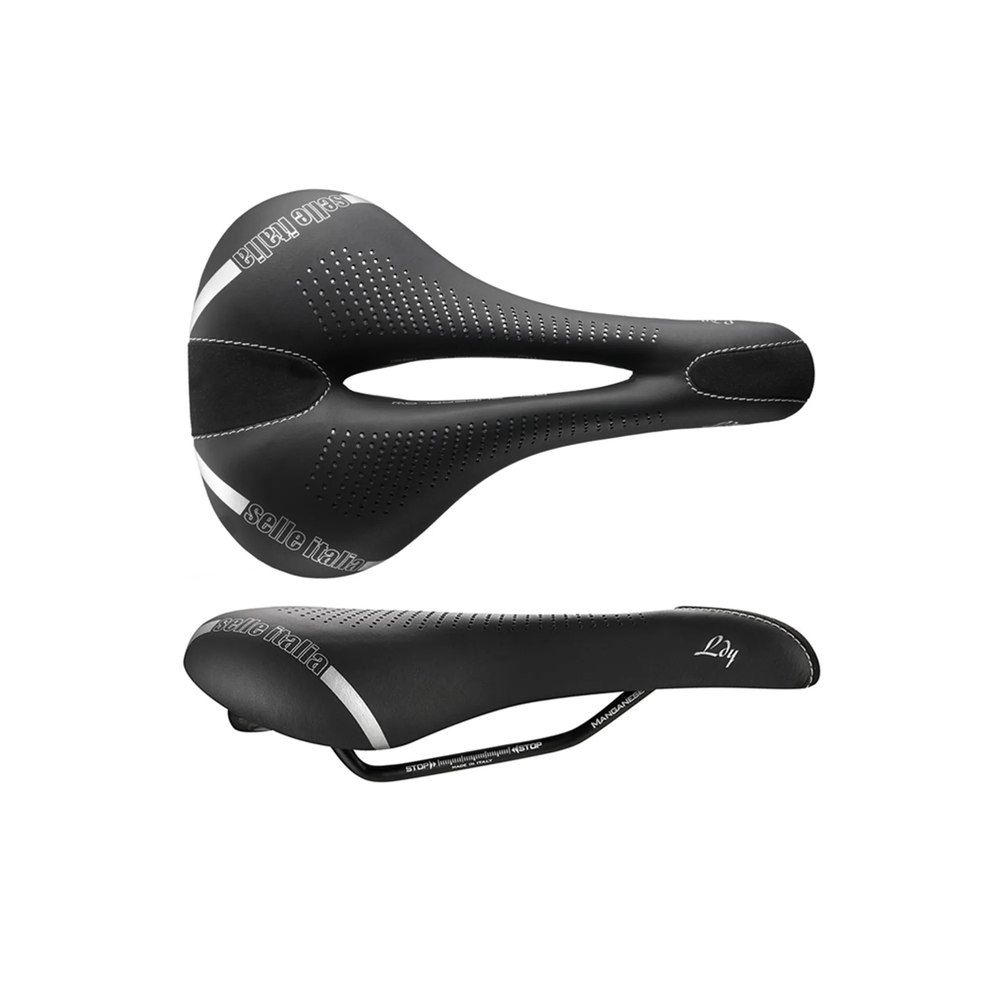 Selle Italia Lady Gel Flow Ladies Saddle Black