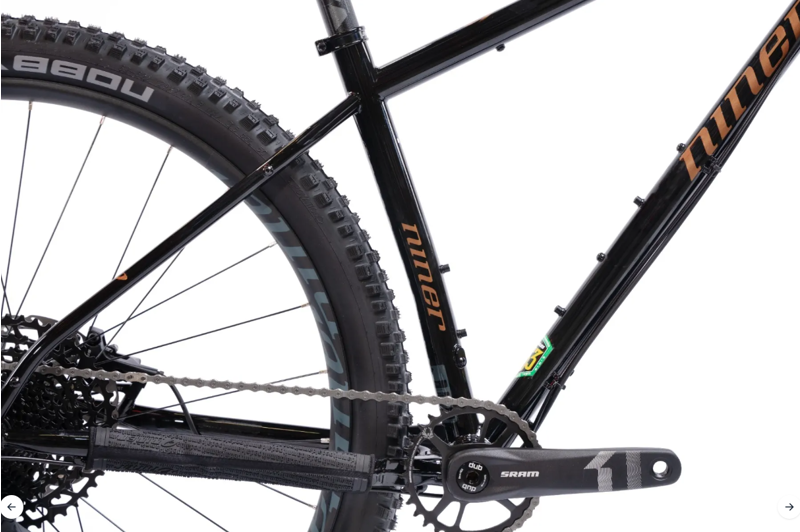 Niner SIR 9 2 Steel Hardtail Mountain Bike Black/Bronze-4