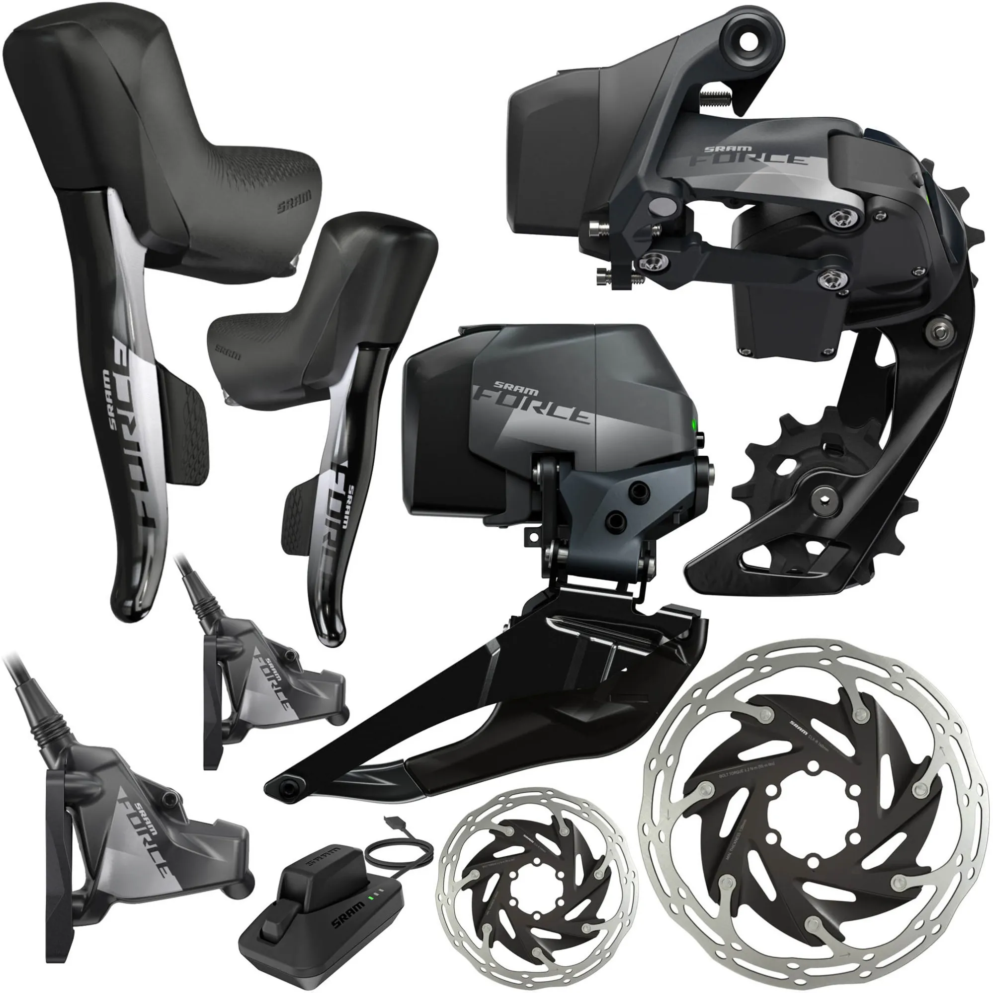 Sram Force ETap AXS 2x12 Speed Disc Brake Groupset