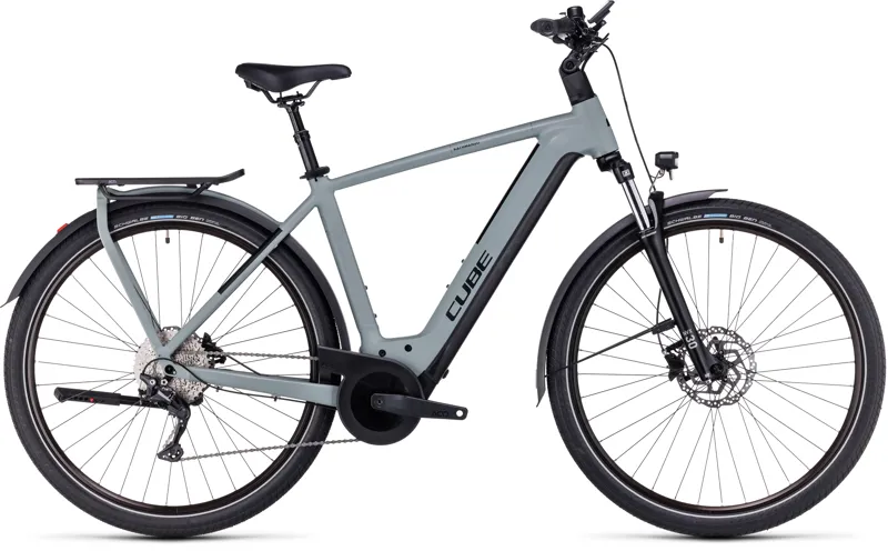 Cube Kathmandu Hybrid One 625 Electric Hybrid Bike 2024 Swamp Grey