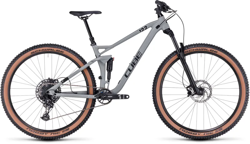 Cube Stereo One22 Pro Full Suspension Bike 2024 Swampgrey/Black 