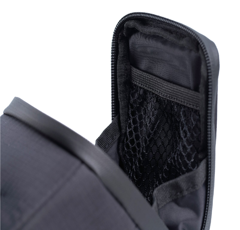 Acid Saddle Bag Click L Black 1 Litre-2