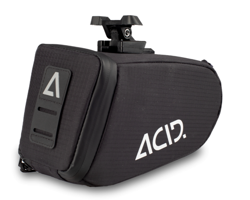Acid Saddle Bag Click L Black 1 Litre