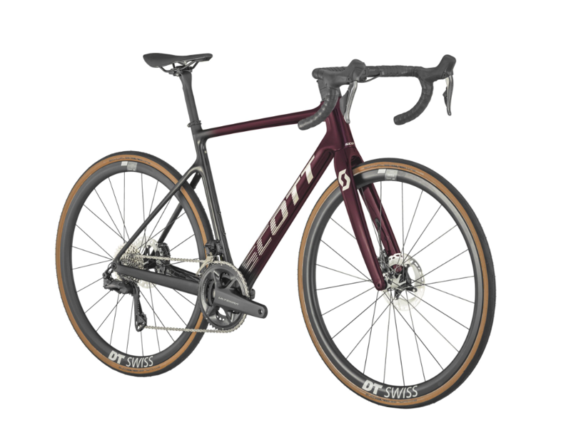 Scott Addict SE Carbon Road Bike 2023 Red/Carbon-1