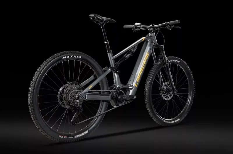 Lapierre Overvolt TR 6.7 Electric Full Suspension Mountain Bike in Grey-1