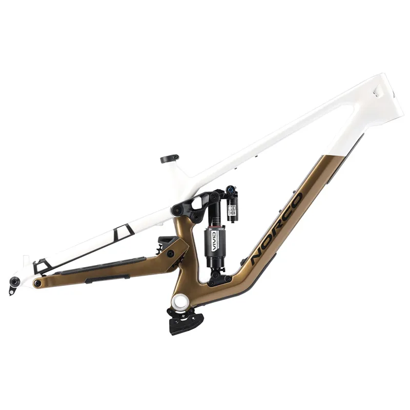 Norco Sight C Carbon Mountain Bike Frame Gold/White