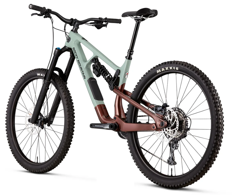 Rocky Mountain Slayer C50 Shimano Freeride Mountain Bike Brick/Blue-2