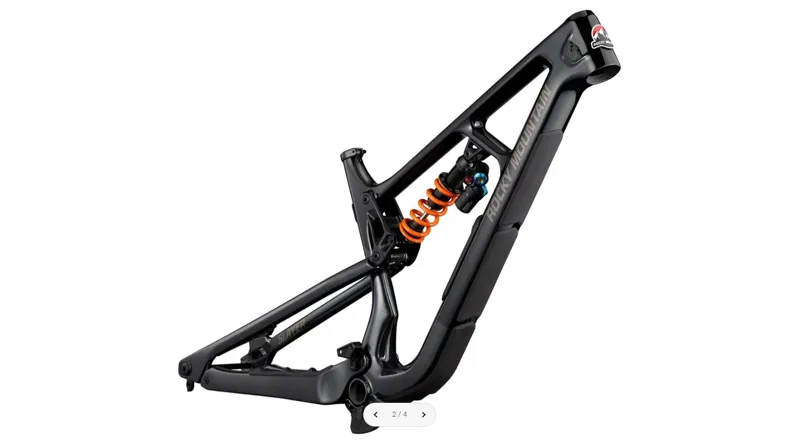 Rocky Mountain Slayer Carbon Frameset Smoke Black-1