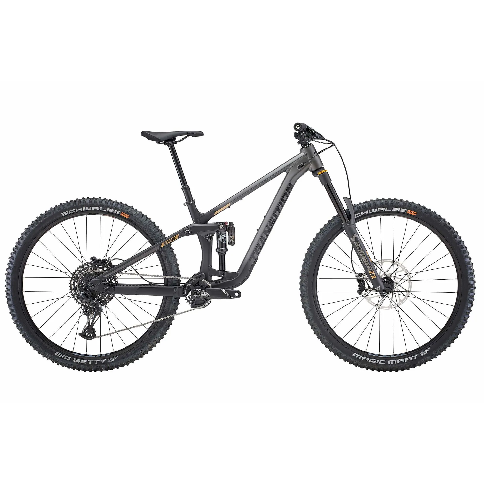 Transition Spire Alloy NX Full Suspension Mountain Bike Black