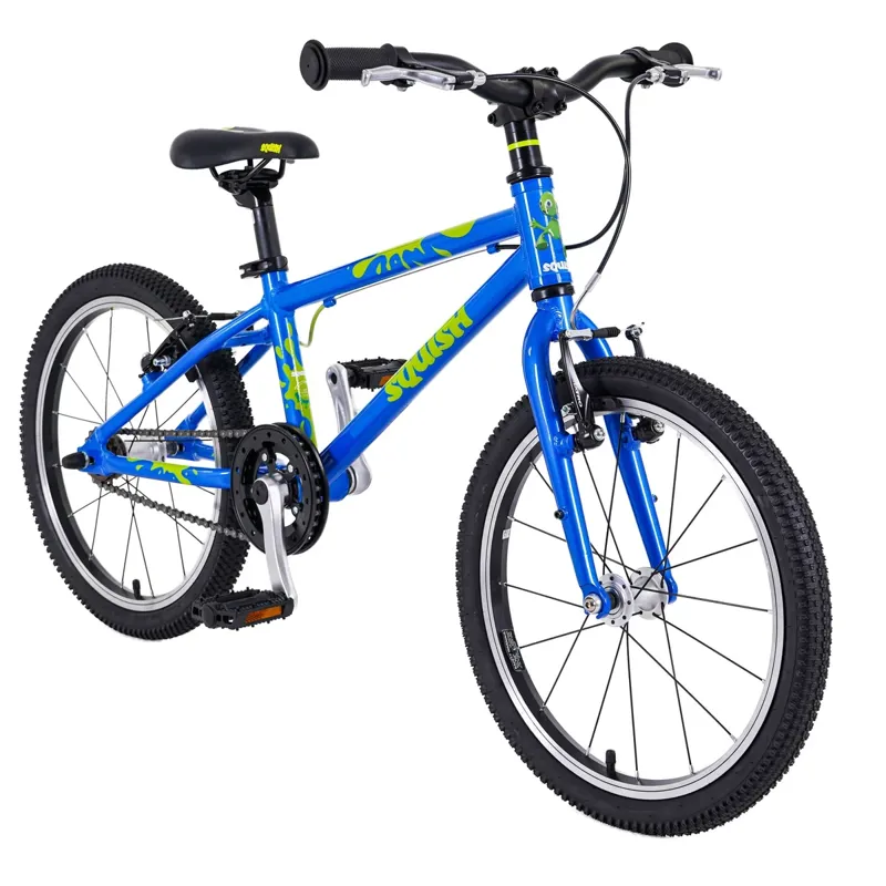 Squish 18 inch Kids Bike Blue/Yellow-1