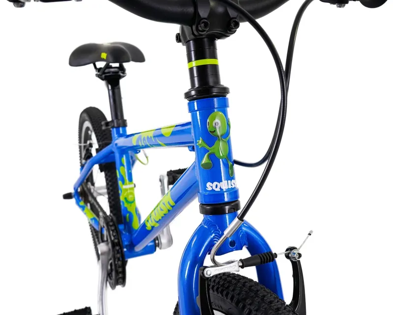 Squish 18 inch Kids Bike Blue/Yellow-2