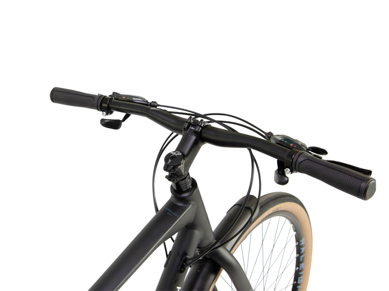 Raleigh Strada City Hybrid Bike Black/Blue-7