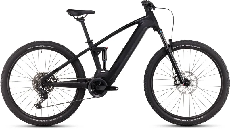 Cube Stereo Hybrid 120 One 625 Electric Mountain Bike Black