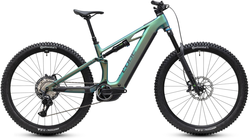 Cube Stereo Hybrid One44 HPC SLX 800 Electric Bike 2027 Jungali/Black