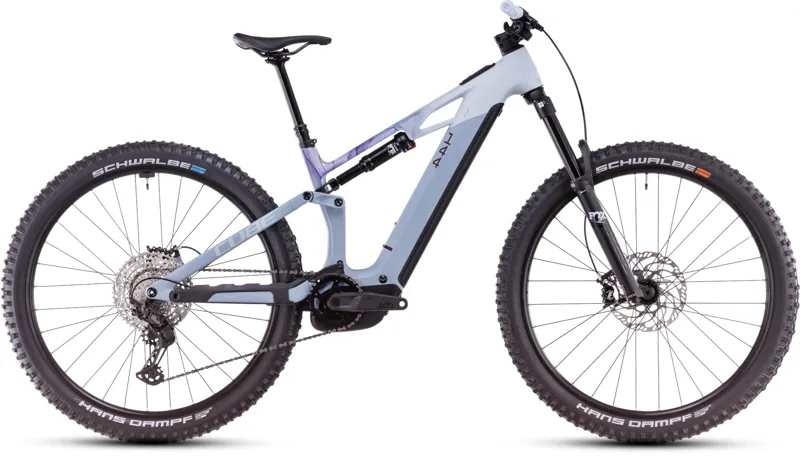 Cube Stereo Hybrid One44 HPC Race 800 Electric Mountain Bike 2025 PigeonBlue/Art