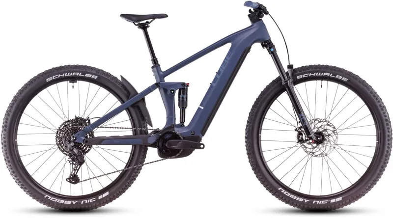 Cube Stereo Hybrid One44 Pro 800 Electric Mountain Bike 2025 Inkgrey/Black