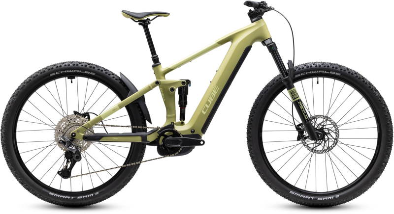 Cube Stereo Hybrid One44 Pro 800 Electric Bike 2027 Soft Willow/Green