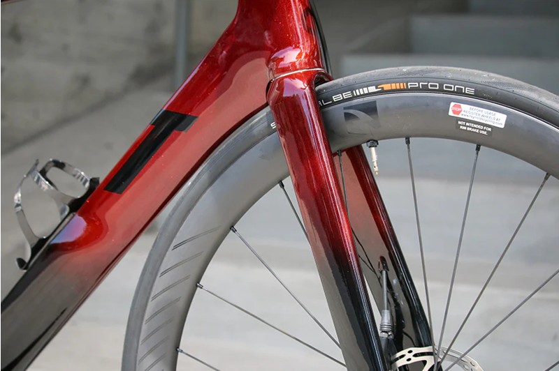 3T Strada 2x Carbon Road Frameset Red/Black-2