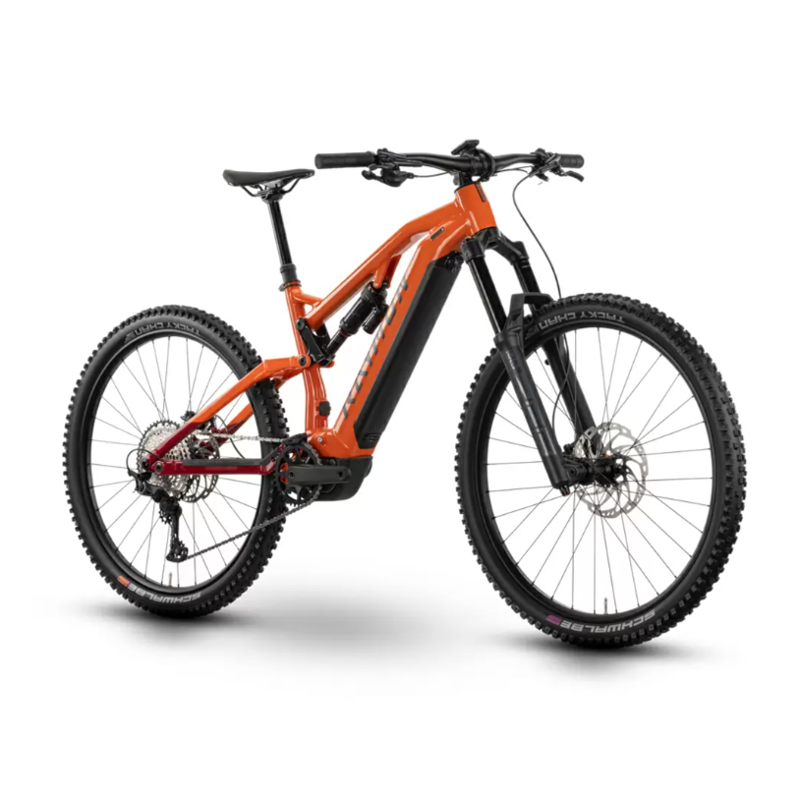 Raymon TrailRay 170 Pro 29 Electric Mountain Bike Tangerine/Black-1