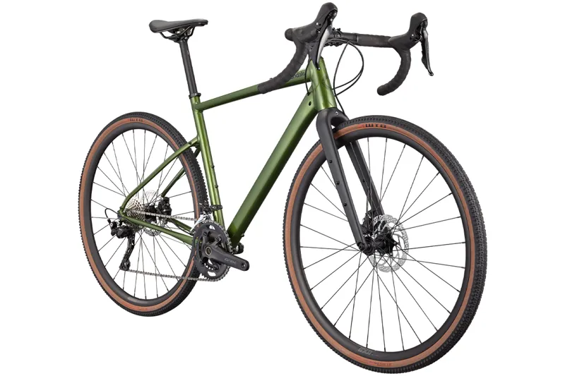 Cannondale Topstone 2 2X Gravel Adventure Bike Spruce Green-1