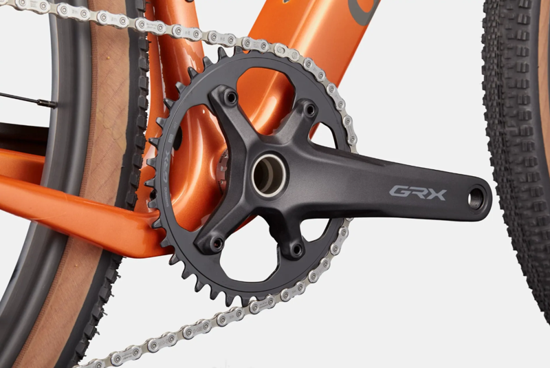 Cannondale Topstone Carbon 3 GRX 1x Gravel Bike 2025 Orange Slice-3