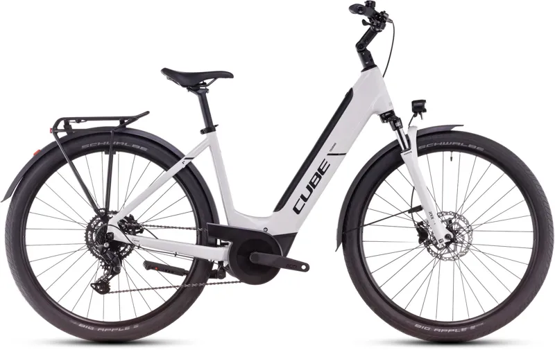 Cube Touring Hybrid One 625 Easy Entry Electric Bike 2025 Cotton/Black