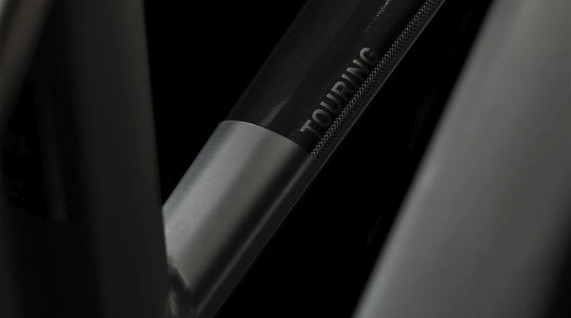 Cube Touring Hybrid Pro 625 Trapeze Electric Bike 2024 Black/Metal-3