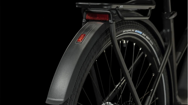 Cube Touring Hybrid Pro 625 Trapeze Electric Bike 2024 Black/Metal-5
