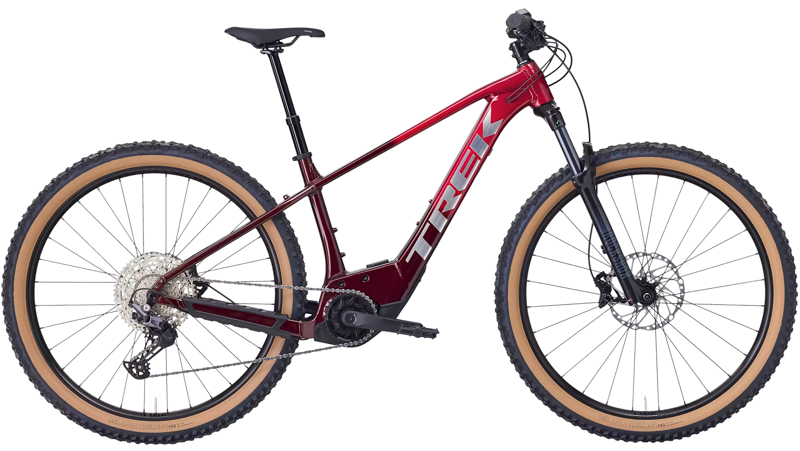 Trek Marlin+ 8 Hardtail Electric Mountain Bike 2026 Fury Red/Lithium
