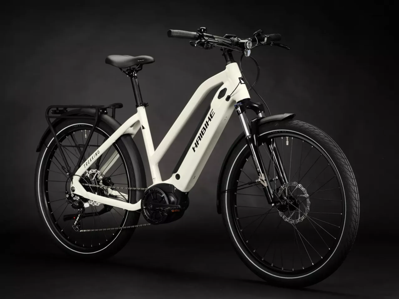 HaiBike Trekking 3 Electric Hybrid Bike Mid Frame Grey-8