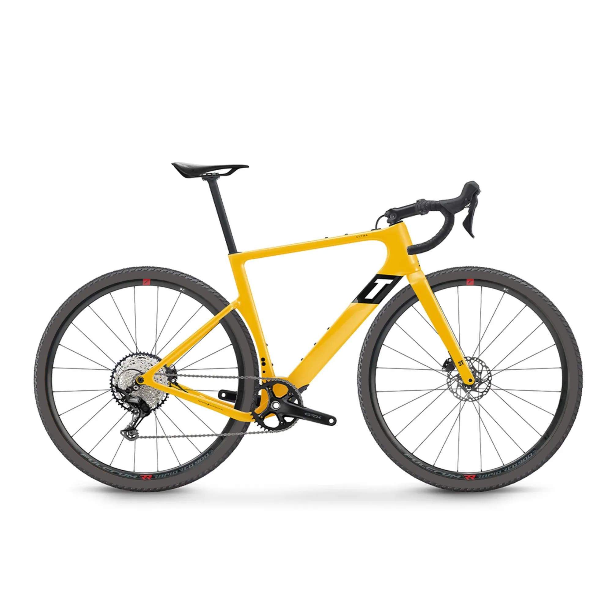 3T Exploro Ultra GRX 1x12 Carbon 700c Gravel Adventure Bike Musta