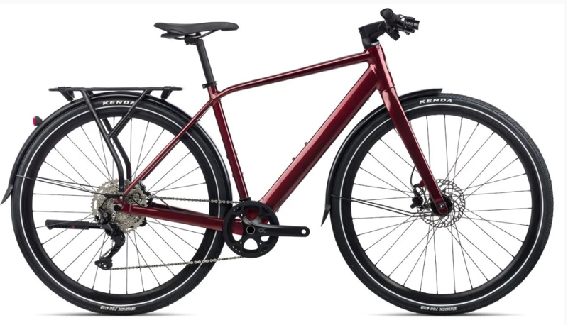 Orbea Vibe 30 H30 EQ Electric Hybrid Bike Metallic Red