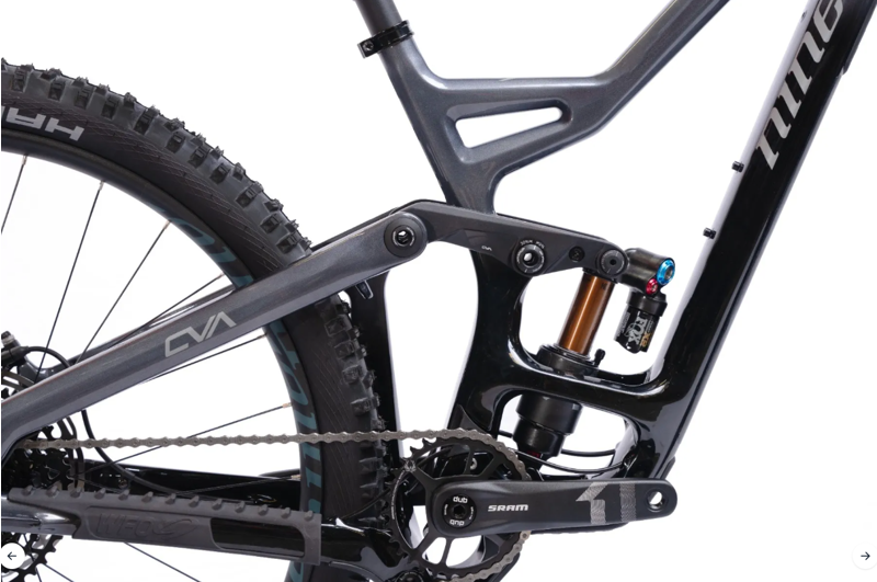 Niner WFO 9 RDO 2 Full Suspension Mountain Bike Fade To Black-2