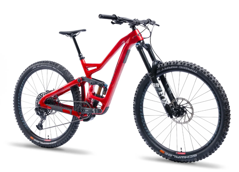 Niner WFO 9 RDO 2 Full Suspension Mountain Bike Hot Tamale
