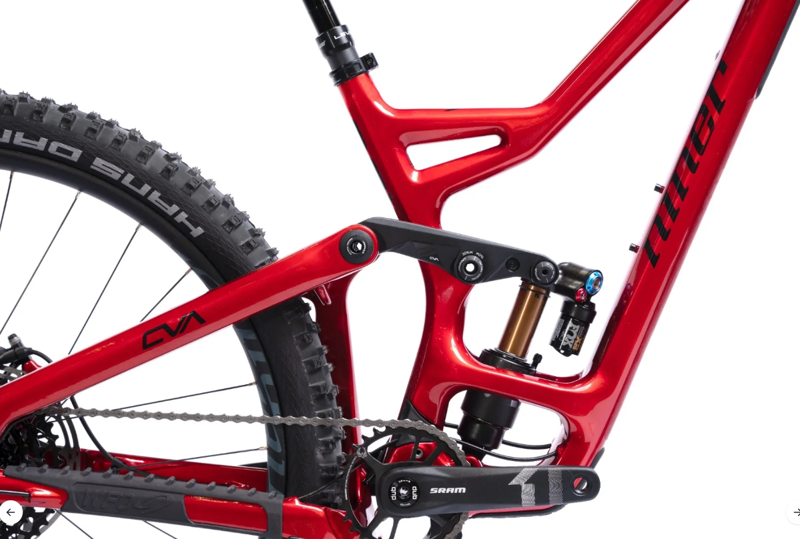 Niner WFO 9 RDO 2 Full Suspension Mountain Bike Hot Tamale-2