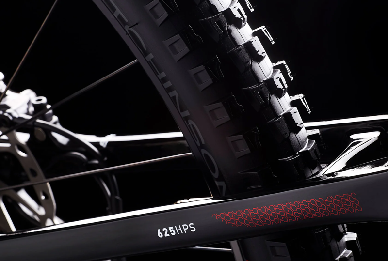 MMR X-Bolt 120 10 Carbon Electric Mountain Bike Chrome Red-2