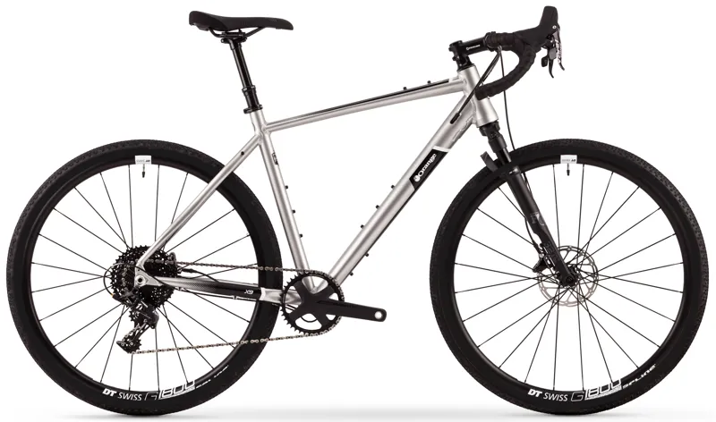 Orange X9 Pro Gravel Adventure Bike Sparkling Silver