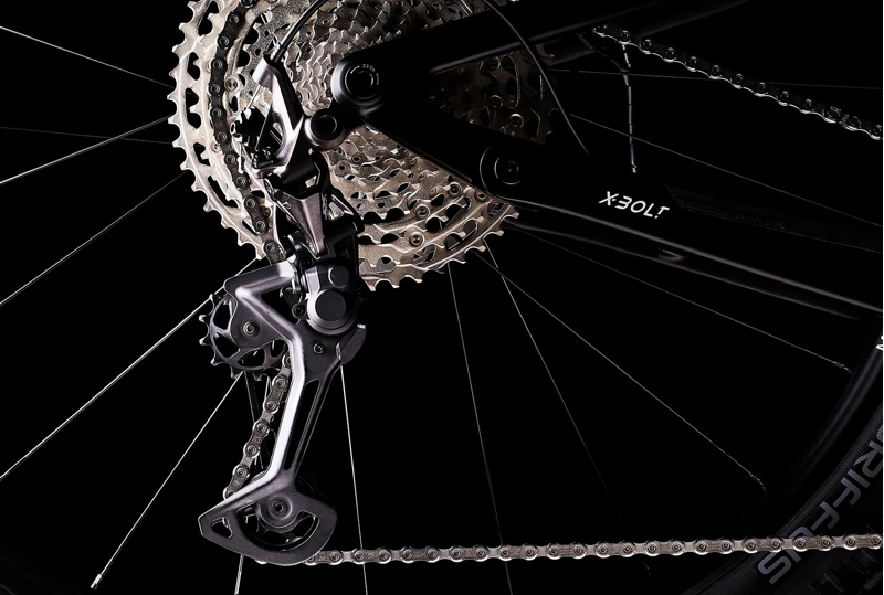 MMR X-Bolt 120 00 Carbon Electric Mountain Bike Black Sparkling Glass-5