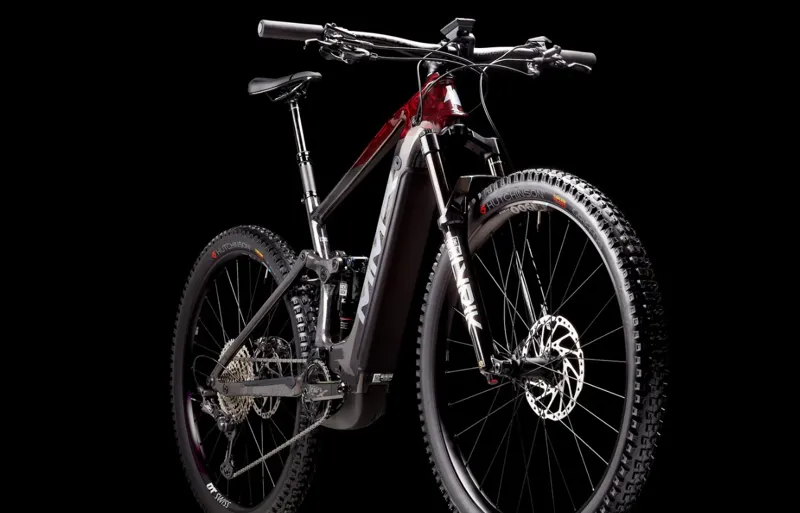 MMR X-Bolt 140 00 Full Suspension Electric Mountain Bike Liquid Red-2