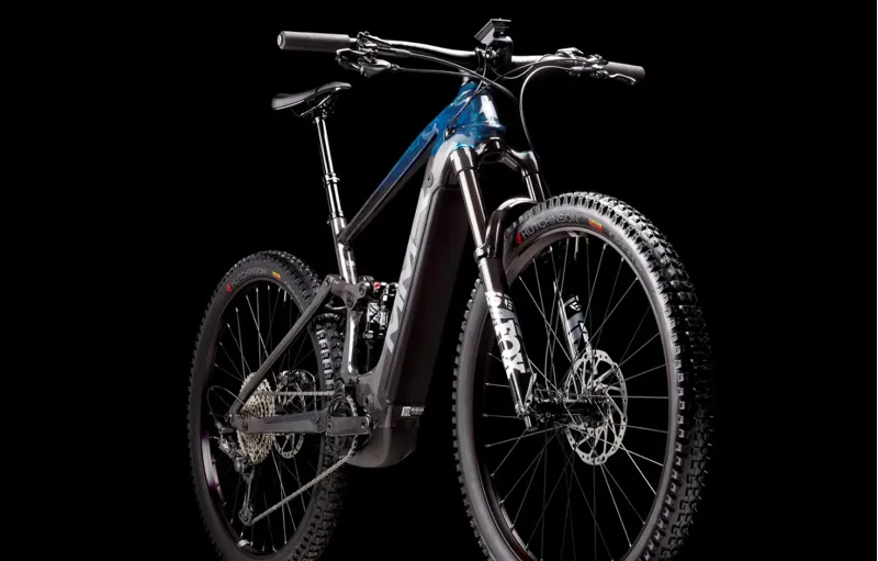 MMR X-Bolt 140 30 Full Suspension Electric Mountain Bike Liquid Blue-1