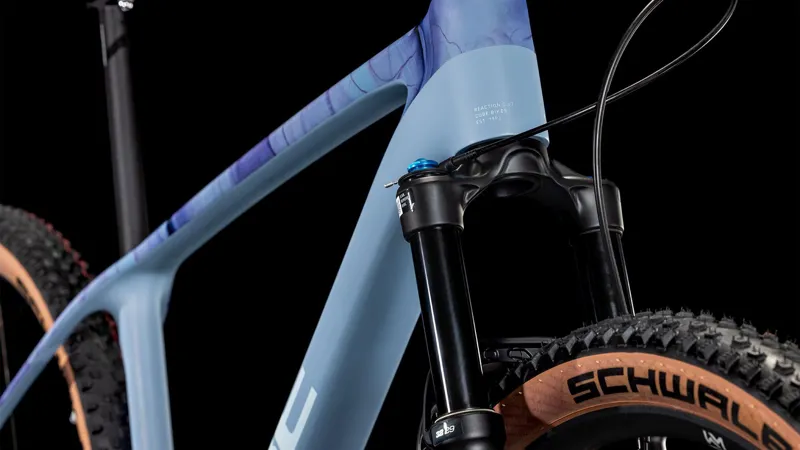 Cube Reaction C:62 Race Hardtail Mountain Bike 2025 Pigeon Blue/Art-4